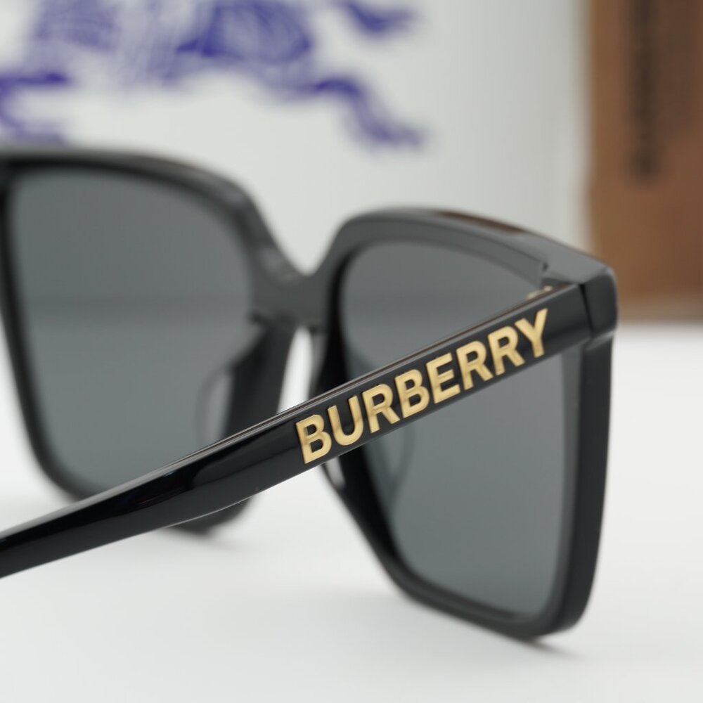 Burberry BE4411D 300187 Square Sunglasses - Black/Grey - Picture 5 of 11